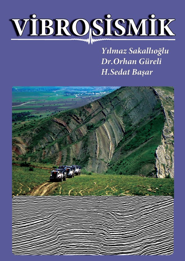 Vibroseis book cover published in Turkish language.